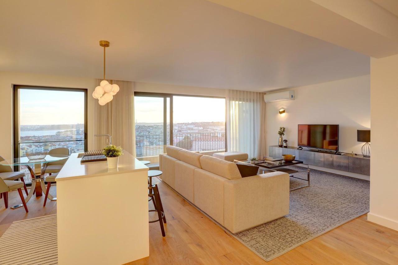 Luxury Graca Apartment The Most Amazing View Of 리스본 외부 사진